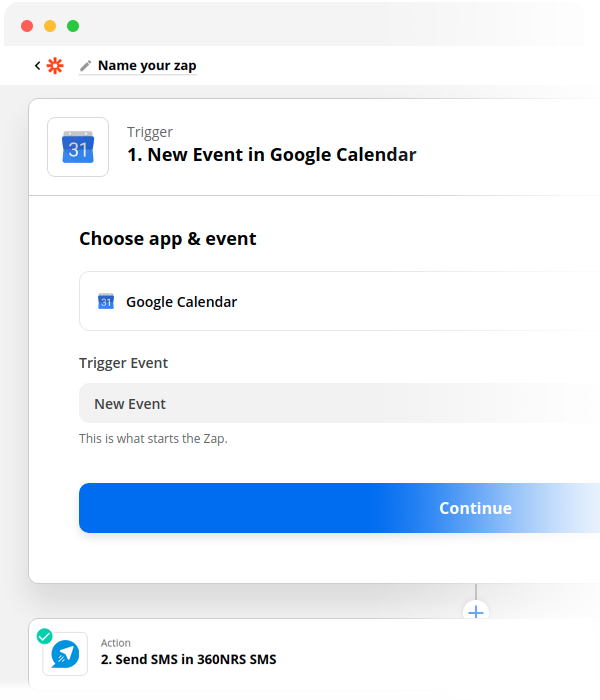 Integrazione 360NRS con Google Calendar